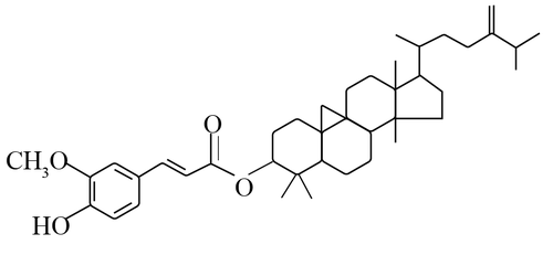 24-Methylene cycloartanyl ferulate
